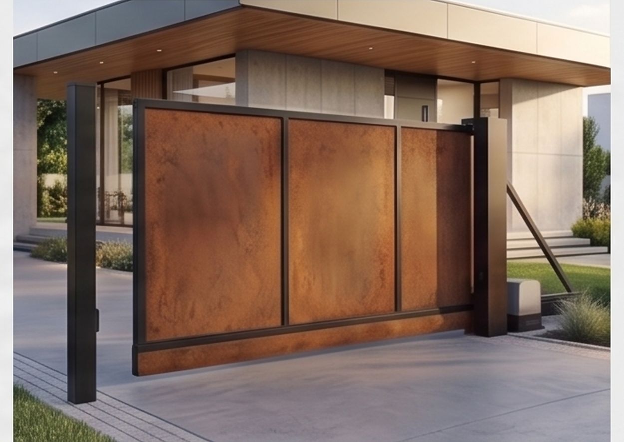 Wykończenie Corten (rdza)